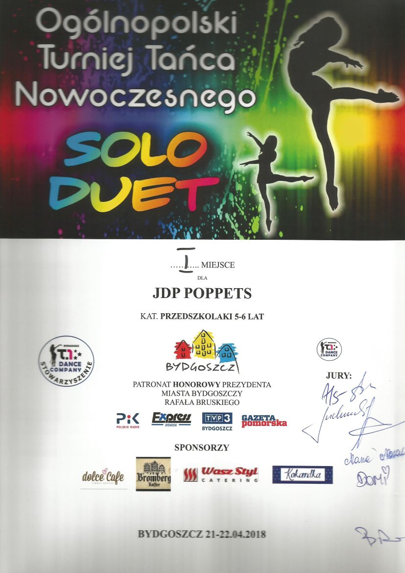 Dyplom 14 – Solo Duet 2018 – Jagielski Dance Project taniec Toruń