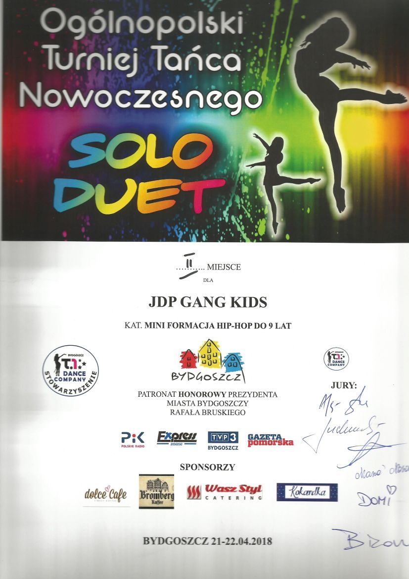 Dyplom 18 – Solo Duet 2018 – Jagielski Dance Project taniec Toruń