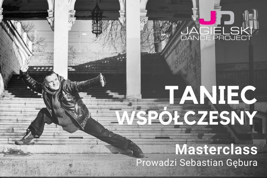 Sebastian Gębura - TANIEC WSPÓŁCZESNY - Szkoła Tańca Jagielski Dance Project