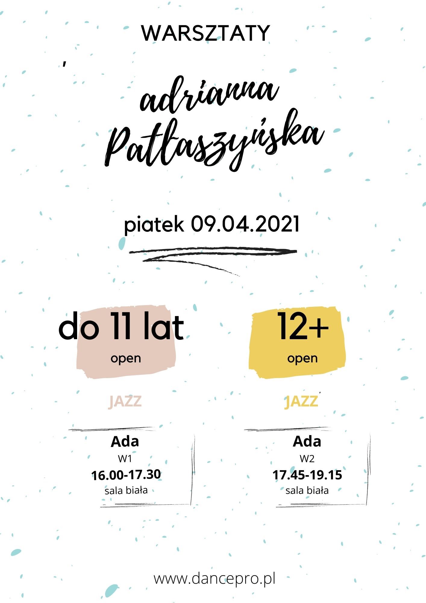 Grafik Ada Patłaszyńska 9.04.2021