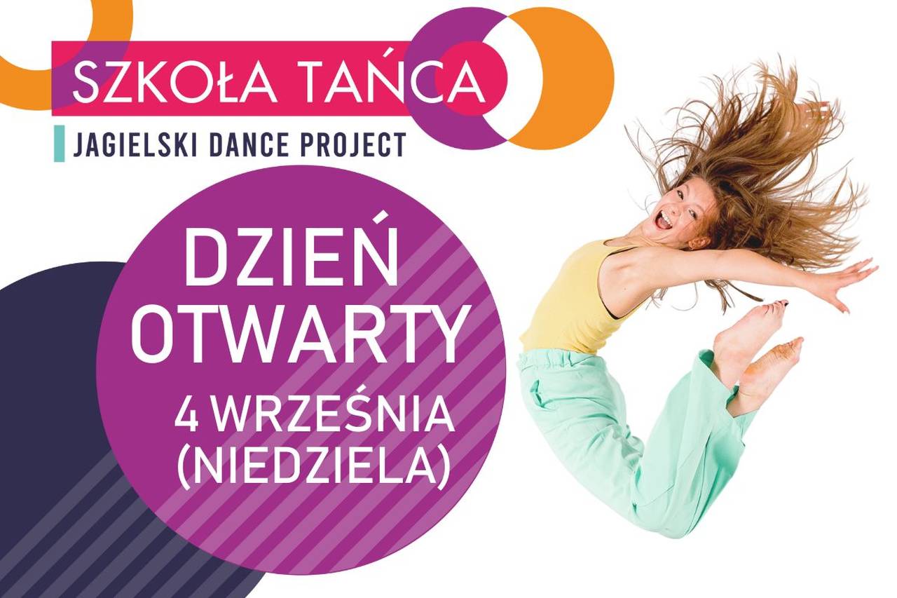 BANER WWW dzień otwarty 04.09.2022 – Jagielski Dance Project