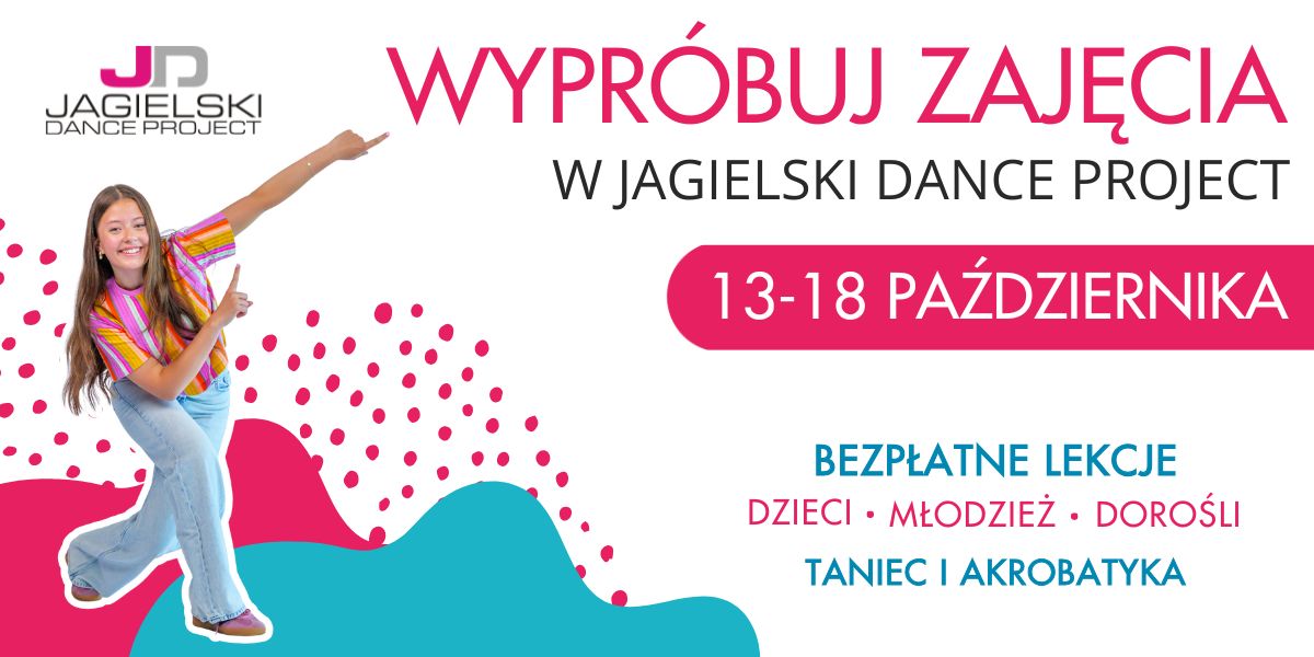 Bezpłatne zajęcia Jagielski Dance Project