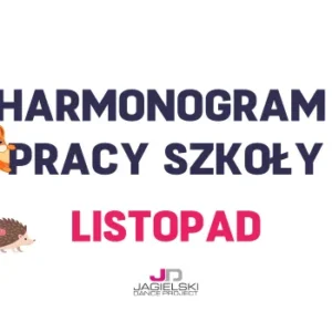 Harmonogram pracy szkoły