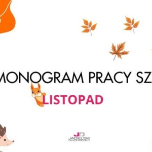Harmonogram pracy szkoły Harmonogram pracy szkoły