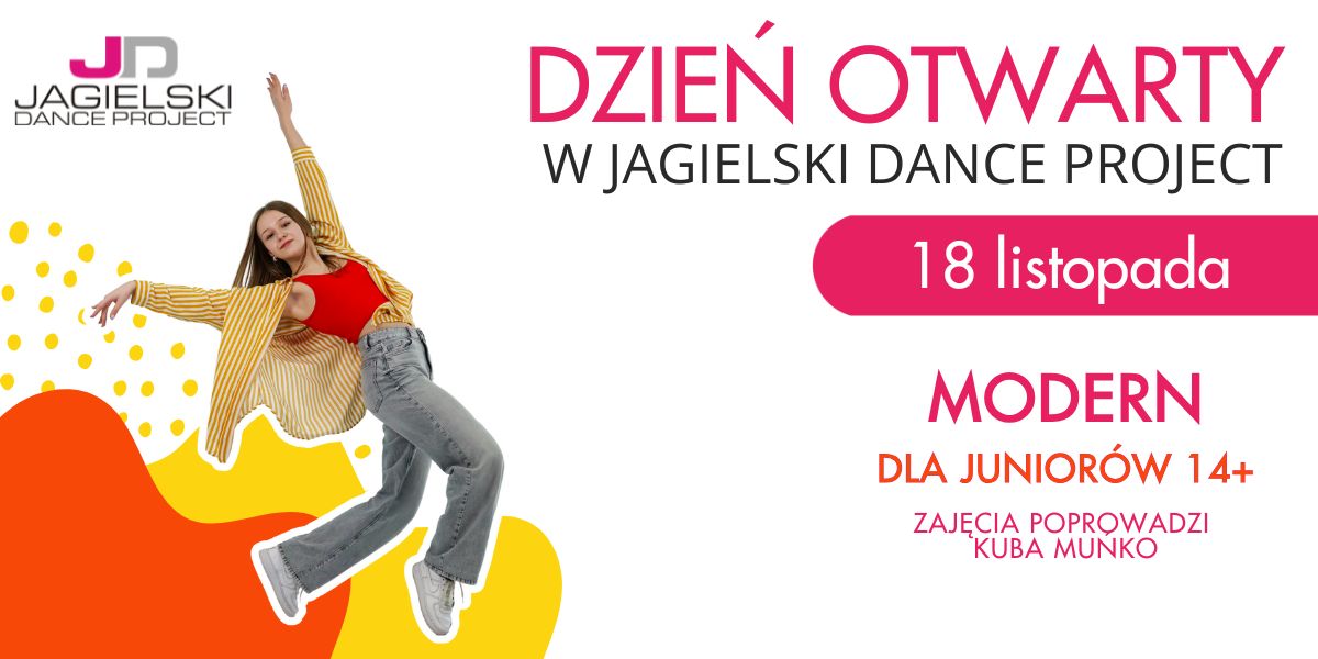 Dzień otwarty modern 14+ Jagielski Dance Project